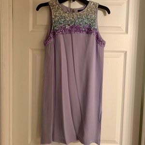 Lilac French Connection Sequin Dress
